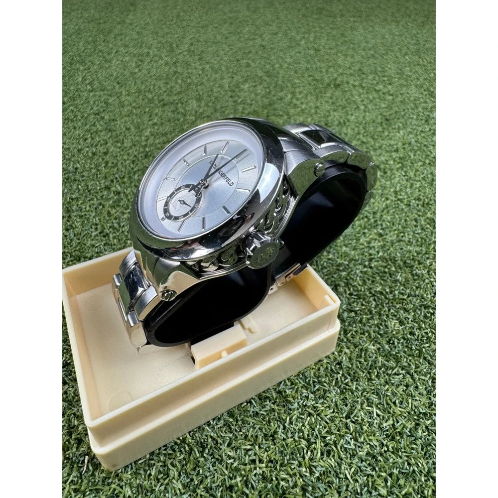 Karl Lagerfeld‎ KL-1204 Launch 2013 Stainless Steel Silver Watch